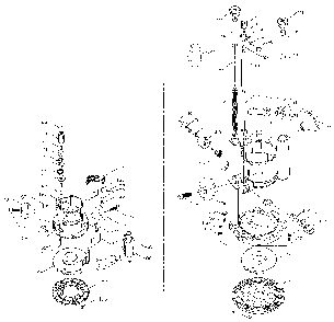 Page A Diagram and Parts List for 8931 Type 1 Porter Cable Router